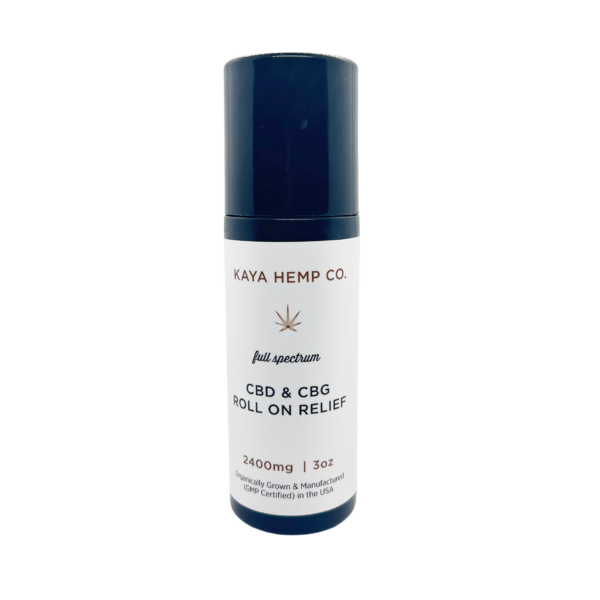 Kaya Hemp Co. - CBD & CBG Roll-on with Menthol