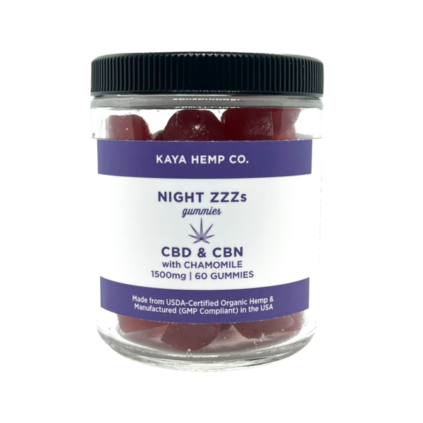 Kaya Hemp Co. - CBD / CBN NIGHT ZZZs Gummies