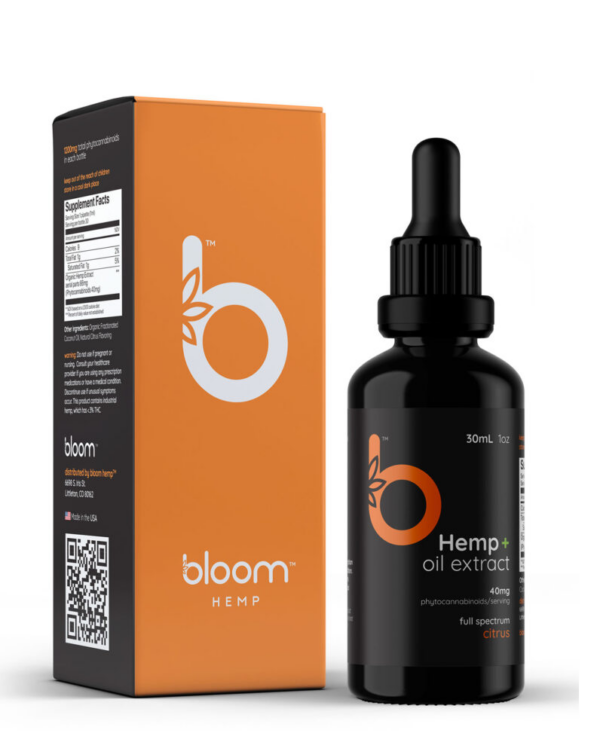 Bloom Fundamental Full Spectrum Citrus Tincture